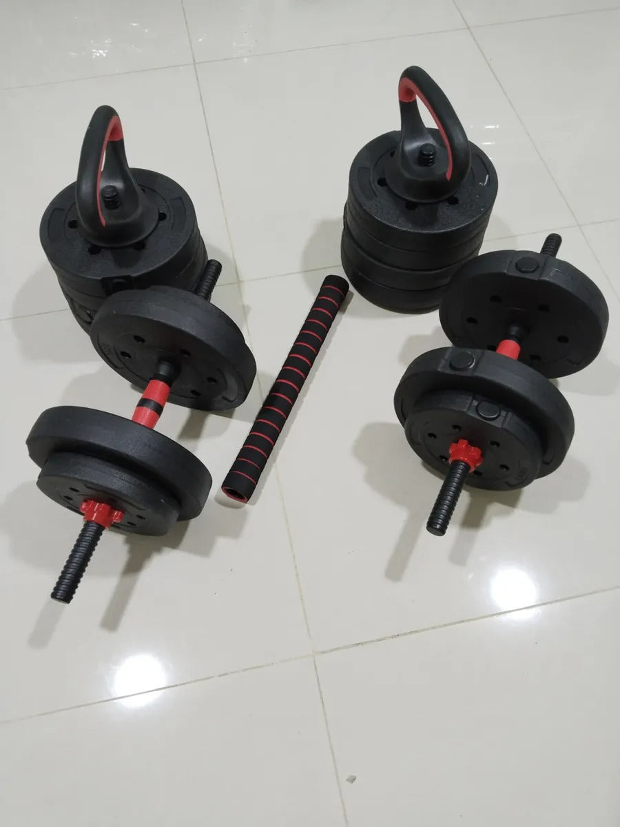 KIT DE 40 KG CON DOBLE MANCUERNA RUSA